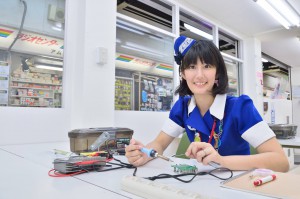 理系女子ガイドと一緒にはんだづけ♪電気街探検&電子工作体験ツアー